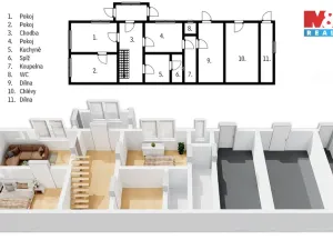 Prodej rodinného domu, Stachy - Úbislav, 93 m2