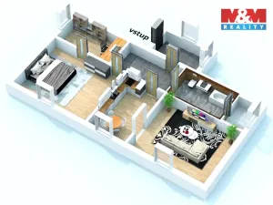 Prodej rodinného domu, Nové Dvory, Havlíčkova, 75 m2