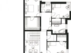 Pronájem rodinného domu, Mělník, Habrová, 210 m2