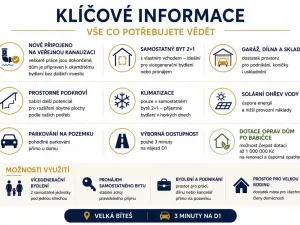 Prodej rodinného domu, Velká Bíteš - Janovice, Kpt. Jaroše, 132 m2