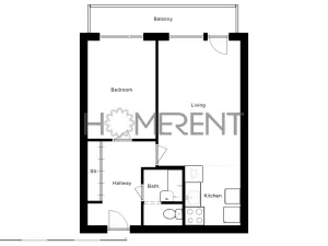 Prodej bytu 2+kk, Praha - Střížkov, Teplická, 39 m2
