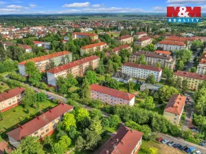 Pronájem bytu 2+1, Pardubice - Zelené Předměstí, Wolkerova, 48 m2