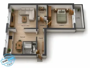 Prodej bytu 2+1, Olomouc, Heyrovského, 58 m2