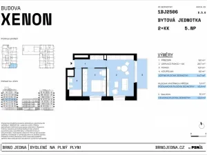 Prodej bytu 2+kk, Brno, Plynárenská, 45 m2