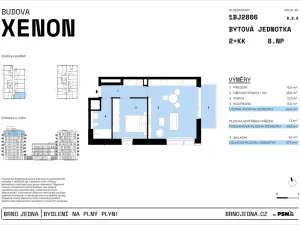 Prodej bytu 2+kk, Brno, Plynárenská, 50 m2