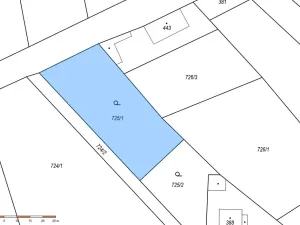 Prodej pozemku pro bydlení, Budyně nad Ohří, 1210 m2