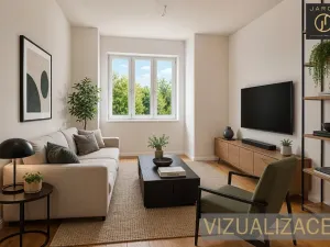 Prodej bytu 2+kk, Praha - Karlín, Hybešova, 37 m2
