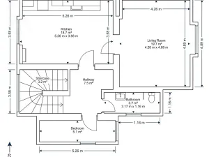Pronájem rodinného domu, Praha - Radotín, Jaspisová, 100 m2