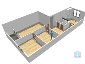 Prodej bytu 2+1, Stříbro, Nerudova, 63 m2