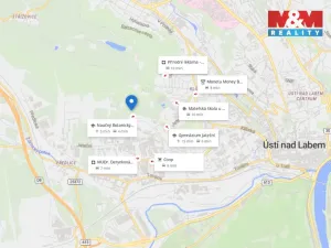 Pronájem zahrady, Ústí nad Labem - Klíše, 700 m2