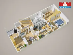 Prodej rodinného domu, Bystřany - Světice, J. z Poděbrad, 160 m2