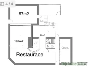 Pronájem restaurace, Žatec, 300 m2