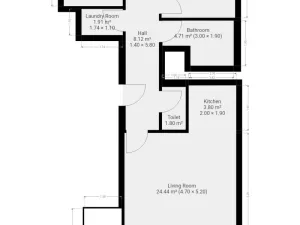 Pronájem bytu 3+kk, Praha - Hostivař, Rižská, 70 m2