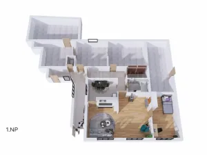 Prodej bytu 3+1, Nová Sídla, 92 m2