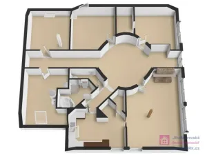 Pronájem bytu 5+1, Vracov, náměstí Míru, 233 m2