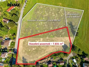 Prodej pozemku pro bydlení, Humpolec, 7831 m2