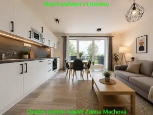 Pronájem bytu 2+kk, Praha - Modřany, Zlochova, 50 m2
