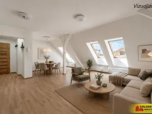Prodej bytu 2+kk, Brno, Slunná, 52 m2