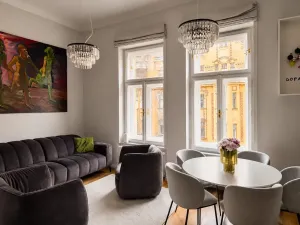 Pronájem bytu 4+kk, Praha - Holešovice, Dukelských hrdinů, 115 m2