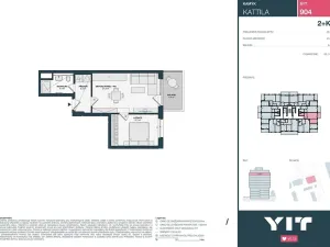 Prodej bytu 2+kk, Praha - Kamýk, Imrychova, 44 m2