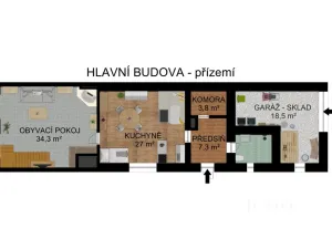 Prodej rodinného domu, Putim, 156 m2