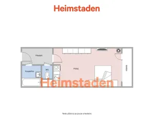 Pronájem bytu 1+kk, Karviná - Hranice, Čsl. armády, 28 m2