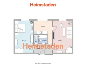 Pronájem bytu 2+1, Havířov - Město, Ostrovského, 49 m2