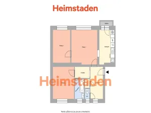 Pronájem bytu 3+1, Havířov - Prostřední Suchá, Kapitána Jasioka, 70 m2