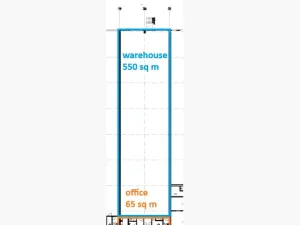 Pronájem skladu, Chrášťany, Za Tratí, 550 m2