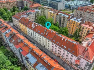 Prodej bytu 1+kk, Praha - Bubeneč, N. A. Někrasova, 49 m2
