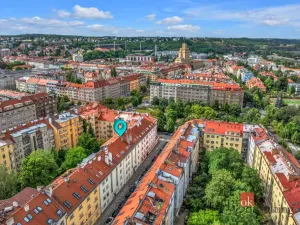 Prodej bytu 1+kk, Praha - Bubeneč, N. A. Někrasova, 49 m2