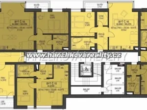 Pronájem bytu 3+kk, České Budějovice - České Budějovice 3, B. Smetany, 78 m2