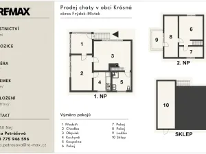 Prodej chaty, Krásná, 54 m2