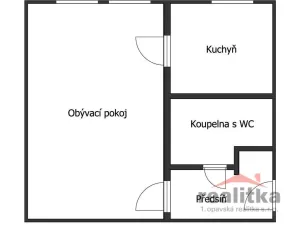 Pronájem bytu 1+1, Opava - Předměstí, Kylešovská, 32 m2