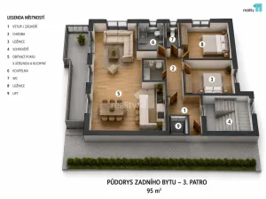 Prodej ubytování, Makarska, Ulica Mate Vladića, Chorvatsko, 95 m2