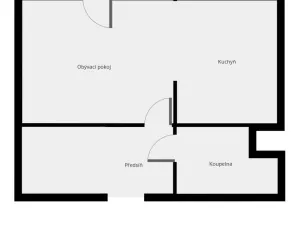 Pronájem bytu 1+kk, Praha - Hloubětín, Granitova, 40 m2