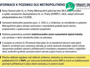 Prodej pozemku pro bydlení, Praha - Královice, Pod hradem, 426 m2