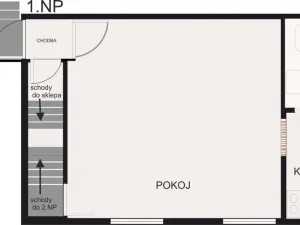 Prodej bytu 3+1, Zlín, Mostní, 59 m2