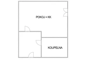 Pronájem bytu 1+kk, Kutná Hora - Kutná Hora-Vnitřní Město, Žižkova brána, 26 m2