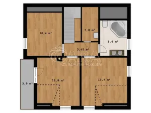 Prodej rodinného domu, Libušín, Frant. Vilta, 132 m2