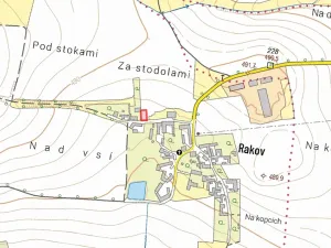 Prodej pole, Bernartice, 476 m2
