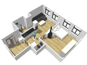 Prodej bytu 2+kk, Stříbro, Žižkova, 45 m2