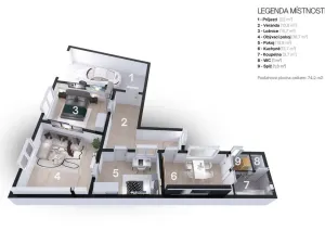 Prodej rodinného domu, Ostopovice, Školní, 90 m2