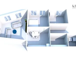 Pronájem bytu 3+1, Olomouc, Kapucínská, 80 m2
