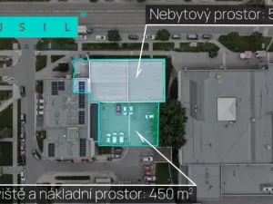 Pronájem komerční nemovitosti, Olomouc - Nové Sady, Werichova, 542 m2