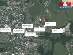 Prodej zahrady, Chodov, 1160 m2