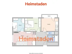 Pronájem bytu 3+1, Karviná - Hranice, Čsl. armády, 68 m2