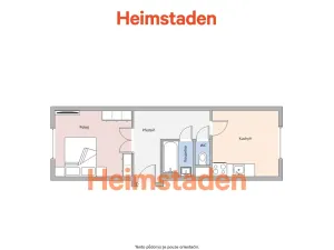 Pronájem bytu 1+1, Havířov - Město, Československé armády, 40 m2