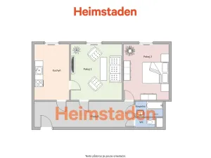 Pronájem bytu 2+1, Havířov - Město, Tylova, 55 m2