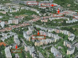 Pronájem bytu 2+kk, Brno, Běloruská, 50 m2